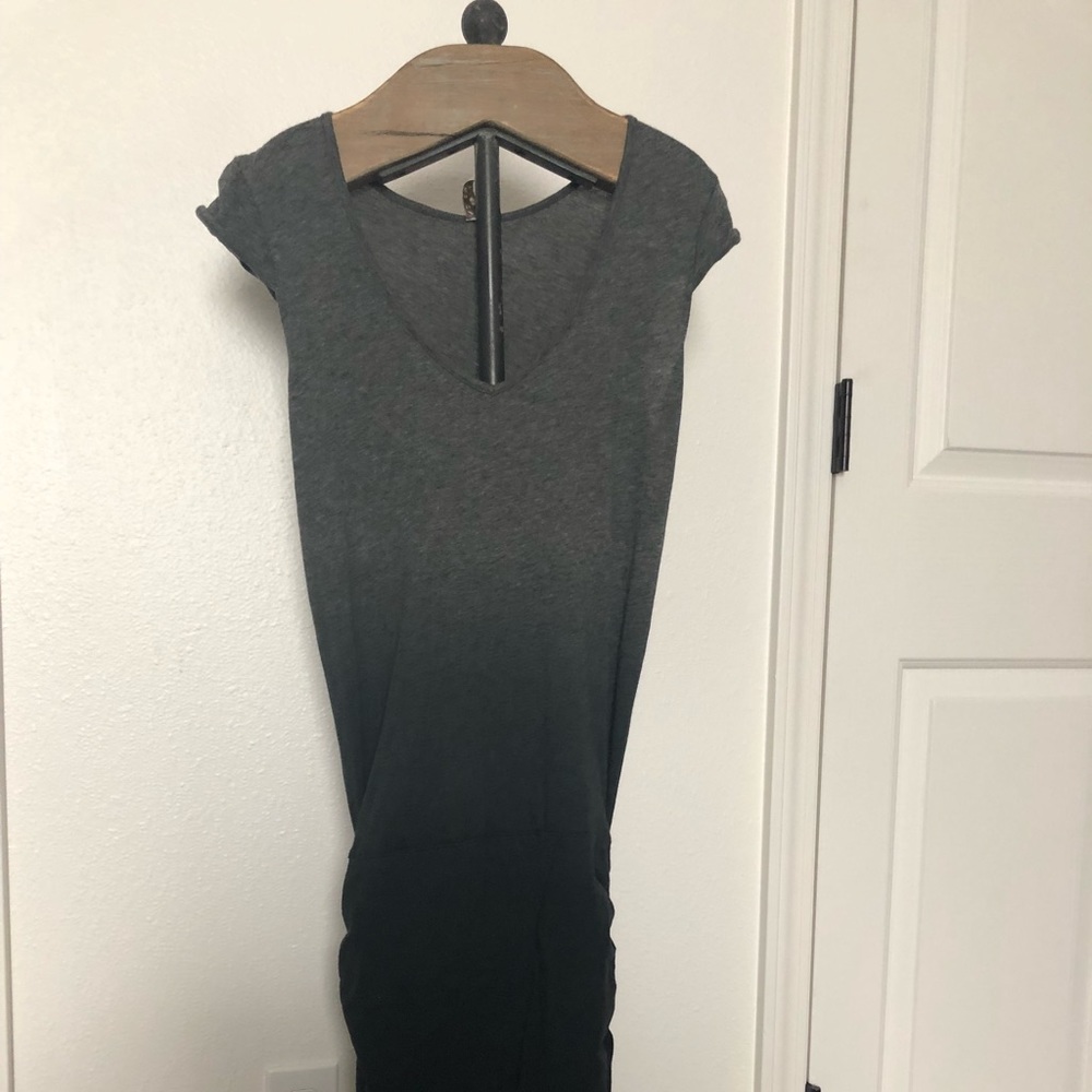 Heather gray balayage dress!